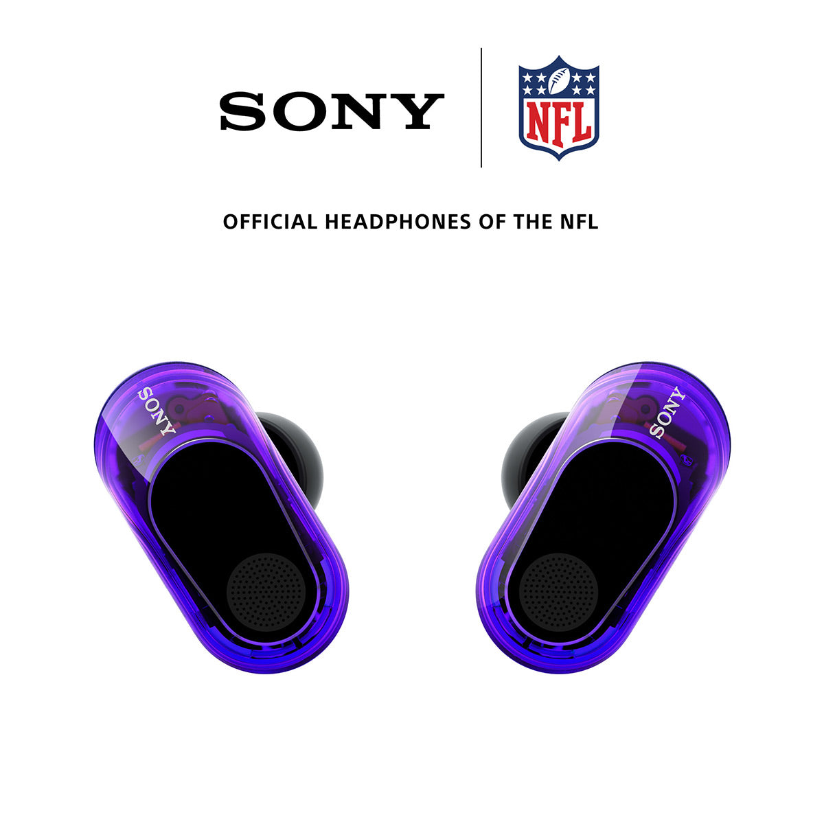 Sony INZONE Buds Truly Wireless Noise Cancelling Gaming Earbuds (Glass Purple)