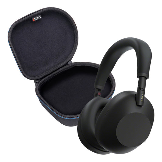 Sony WH-1000XM6 Wireless Noise Cancelling Over Ear Headphone Bundle with gSport Case (Black)