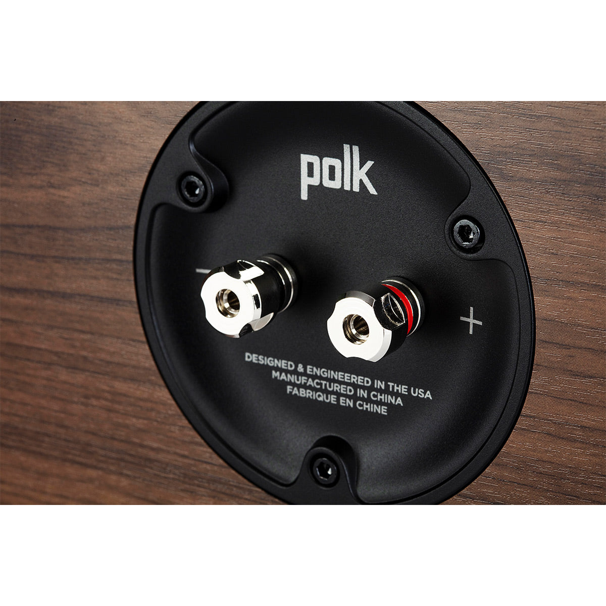 Polk Audio Reserve R300 Center Channel Speaker Cable Bundle (Walnut)