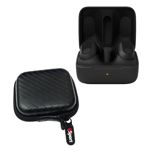 Sony WF-G700N INZONE Buds Truly Wireless Noise Cancelling Earbud Bundle with gSport Case (Black)