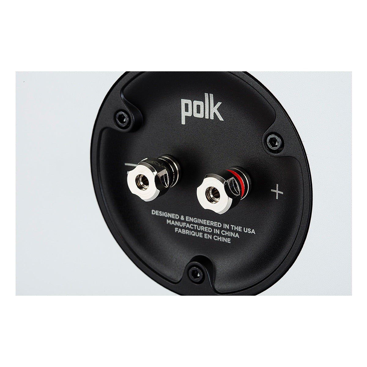 Polk Audio Reserve R350 Slim Center Channel Speaker Cable Bundle (White)