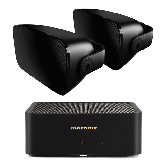 Bowers & Wilkins AM-1 2 Channel Stereo Outdoor System (Black)