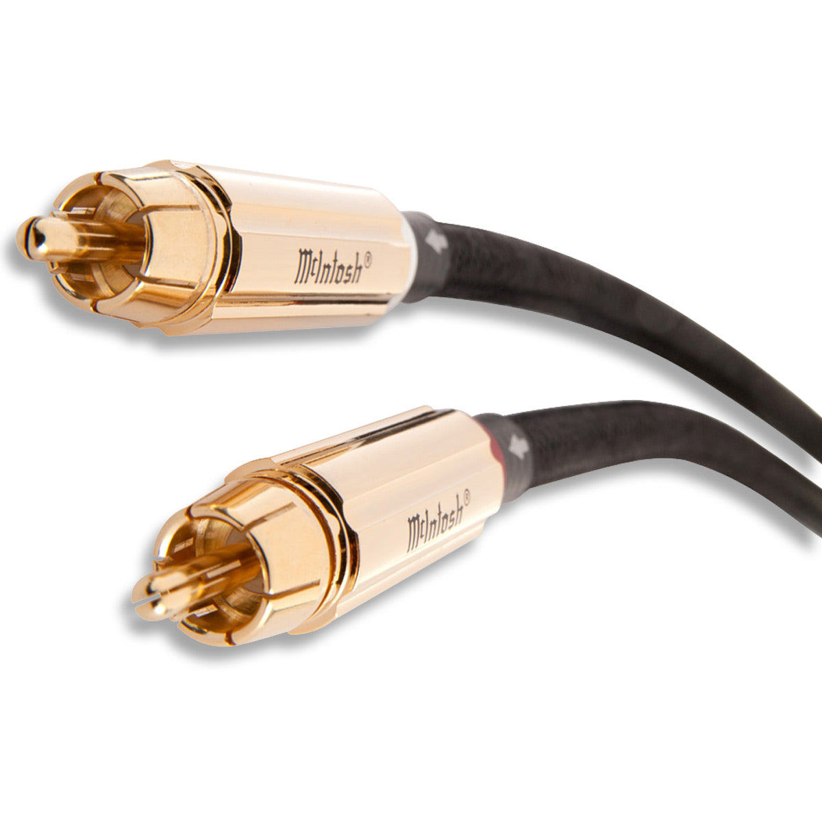 McIntosh CA2M Unbalanced Male to Male RCA Audio Cables - Pair - 6.56 ft. (2m)