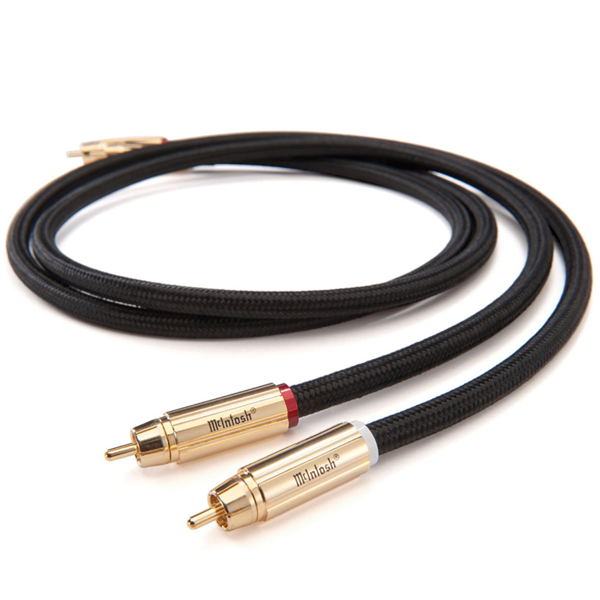 McIntosh CA2M Unbalanced Male to Male RCA Audio Cables - Pair - 6.56 ft. (2m)