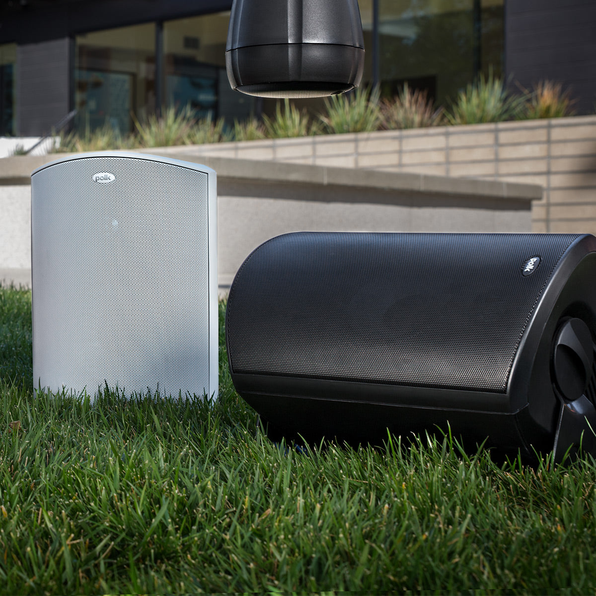 Polk Audio Atrium 8 All Weather Outdoor Loudspeaker Cable Bundle - 8 Pack (White)