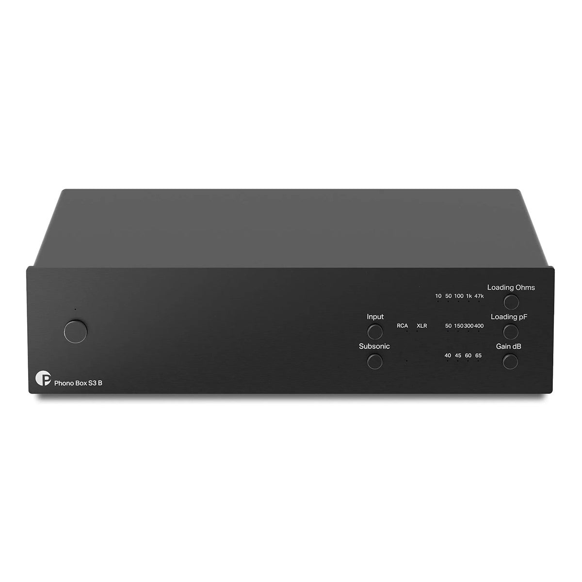 Pro-Ject Phono Box S3 B Balanced & Discrete MM/MC Phono Preamp (Black)