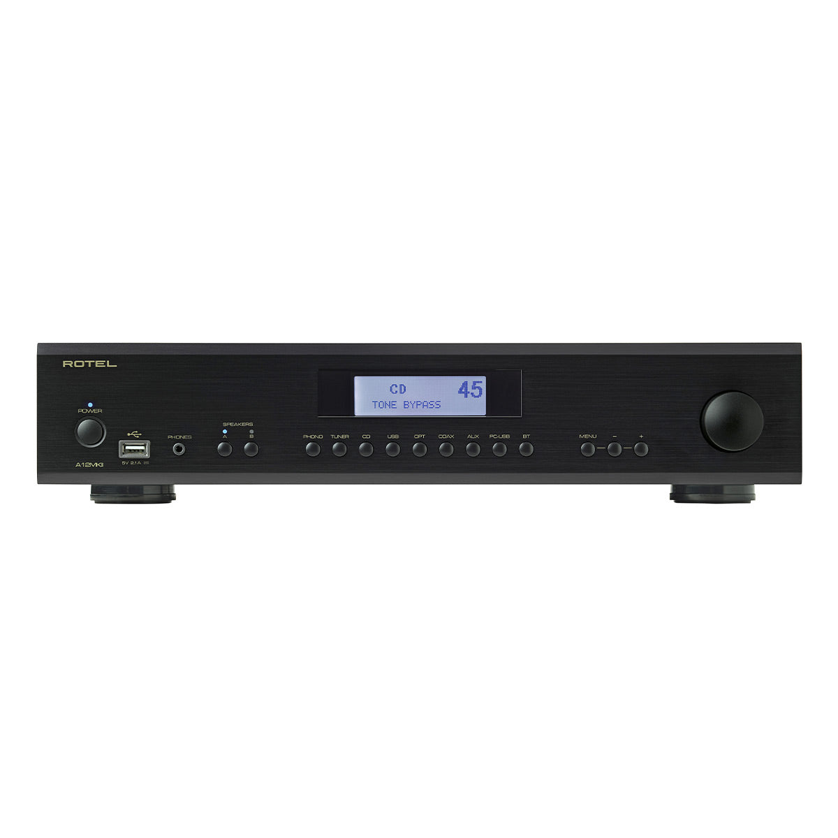 Rotel A12MKII Stereo Integrated Amplifier (Black) World Wide Stereo