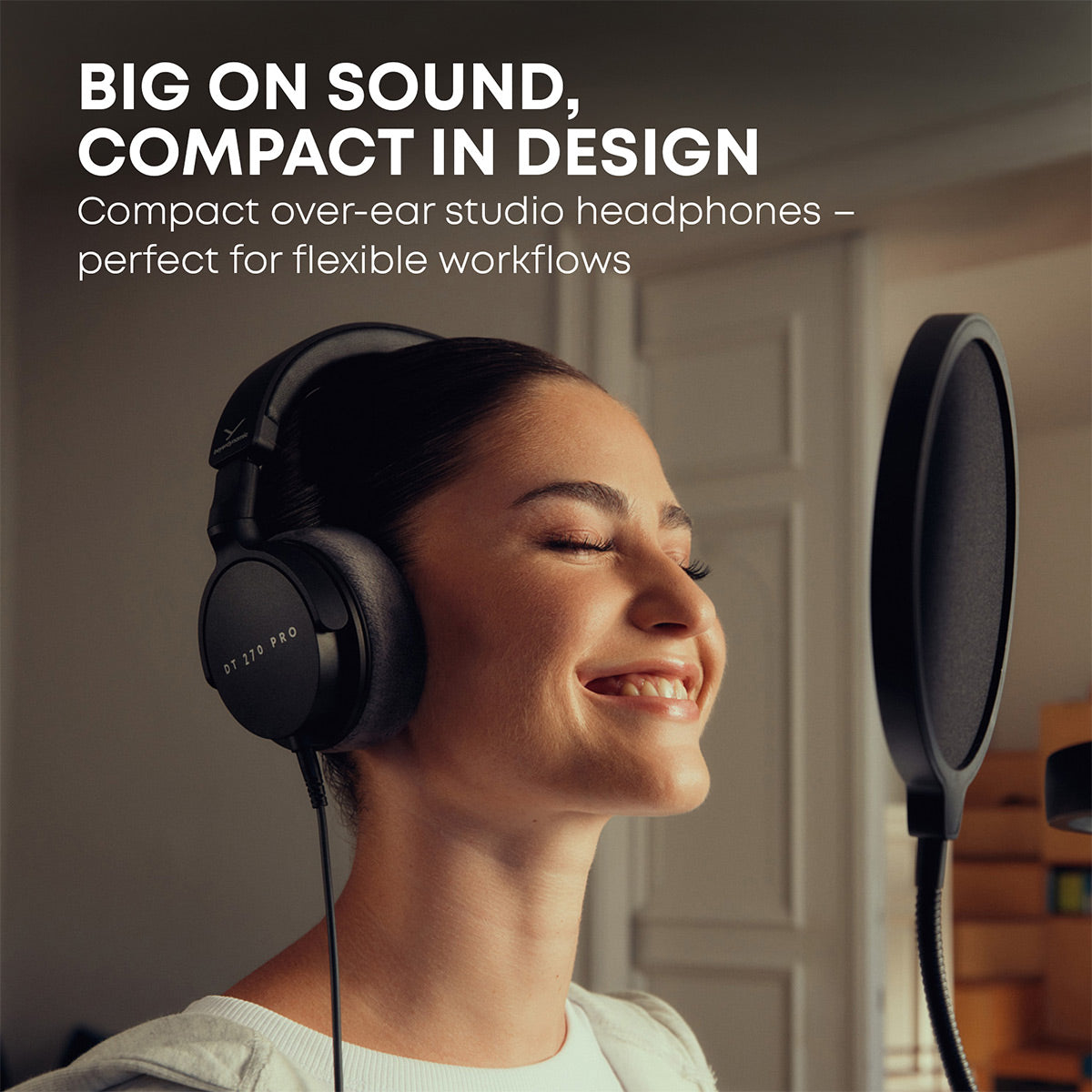 Beyerdynamic DT 270 PRO Compact Over-Ear Studio Headphones