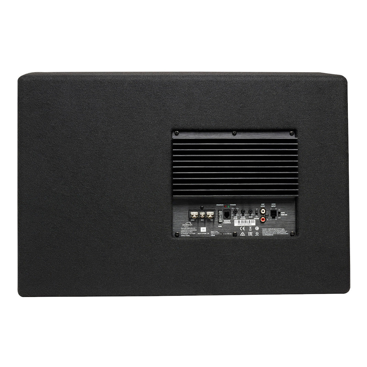 JBL BassPro 12 Car Audio Powered 12" Subwoofer System with Slipstream Port Technology