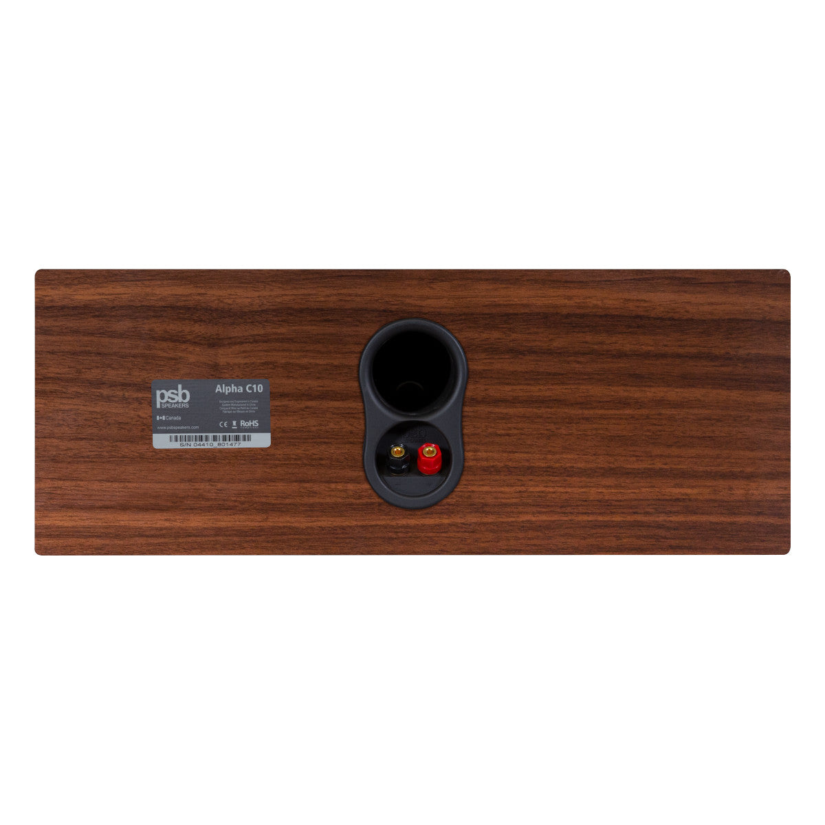 PSB Alpha C10 Center Channel Speaker (Walnut)