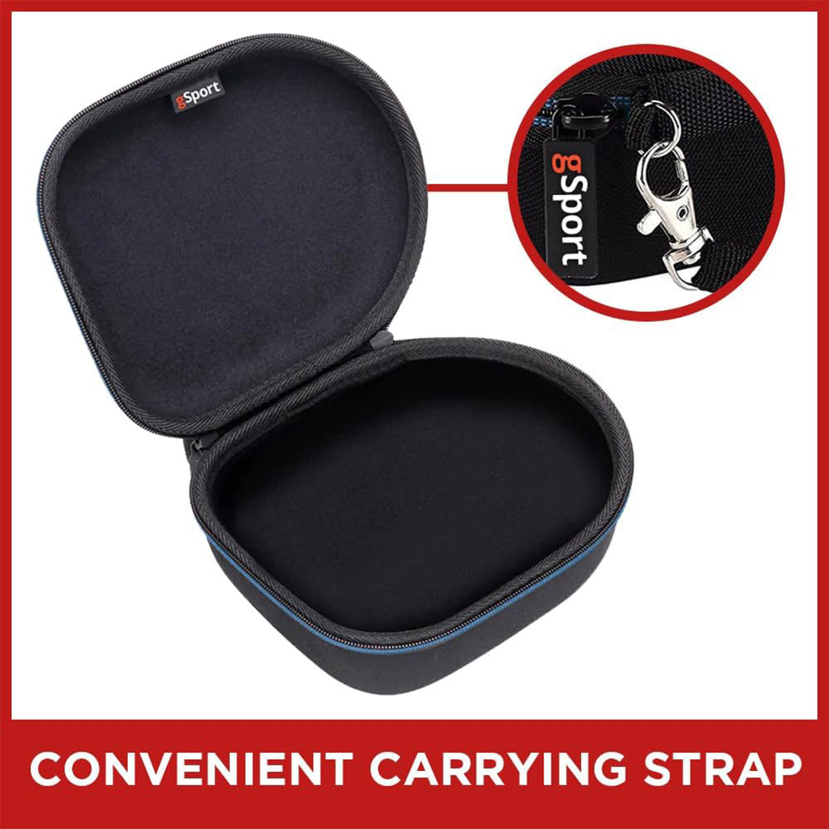 gSport Carbon Fiber Case for JBL Quantum Gaming Headphone