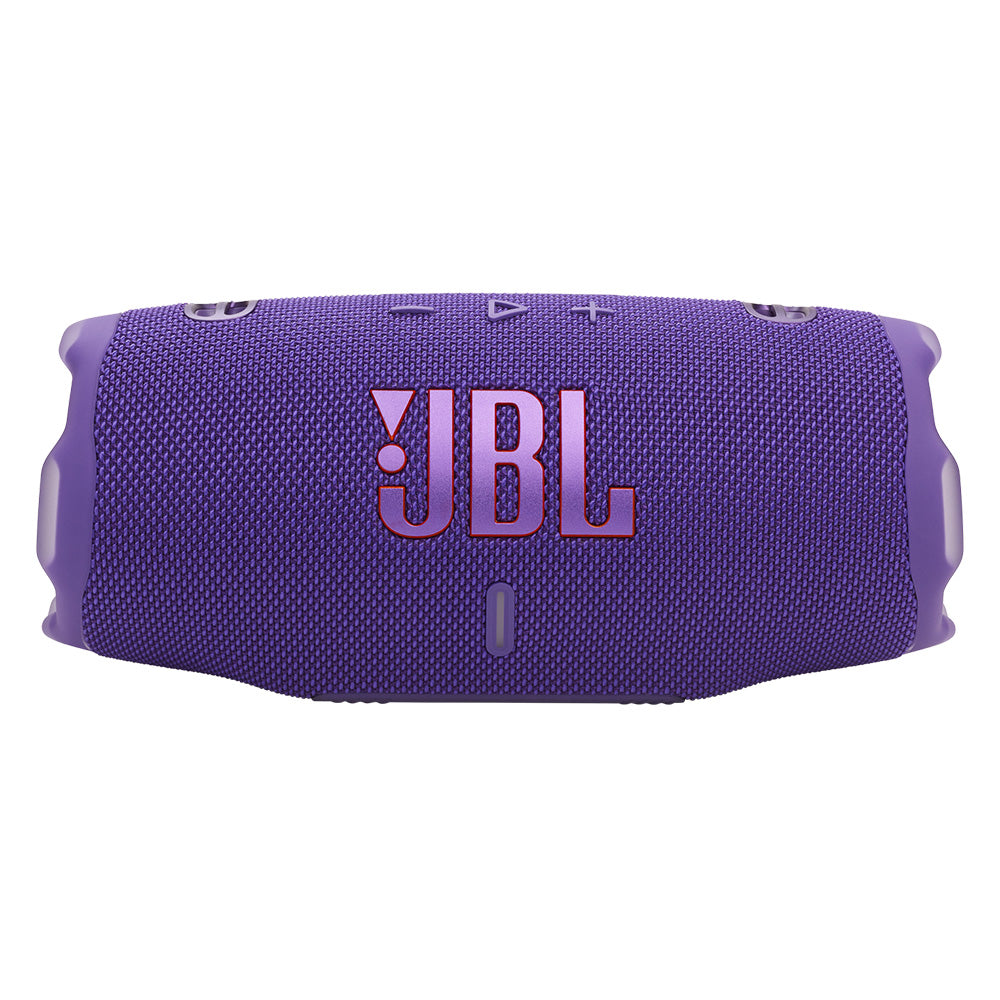 JBL CHARGE 6 Waterproof Portable Speaker Bundle with gSport Carbon Fiber Case (Purple)