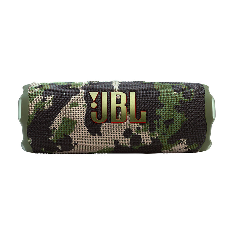 JBL FLIP 7 Waterproof Portable Speaker Bundle with gSport Carbon Fiber Case (Camo)
