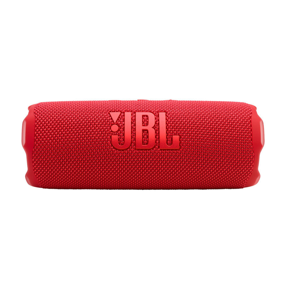 JBL FLIP 7 Waterproof Portable Speaker Bundle with gSport Carbon Fiber Case (Red)