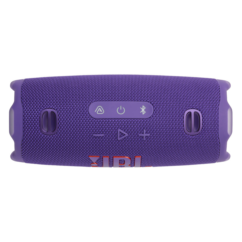 JBL CHARGE 6 Waterproof Portable Speaker Bundle with gSport Carbon Fiber Case (Purple)