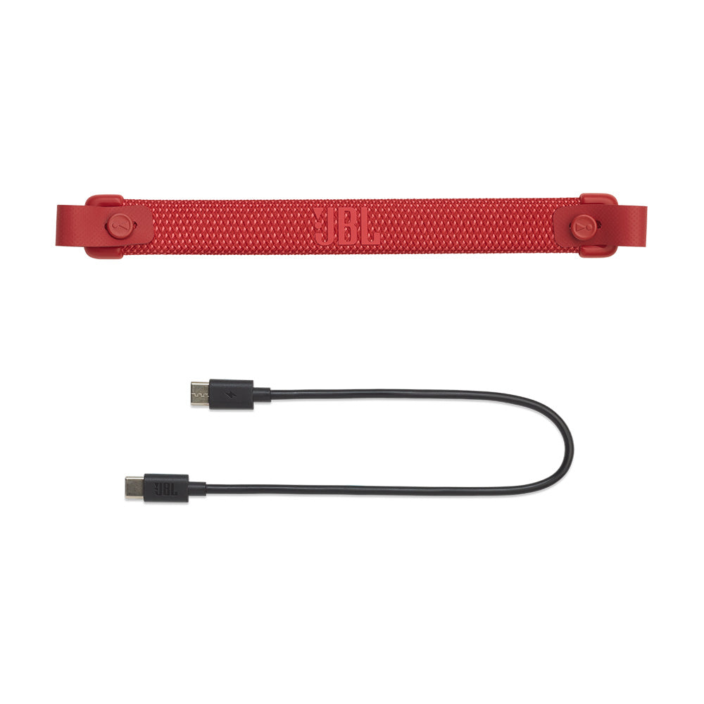 JBL CHARGE 6 Waterproof Portable Speaker Bundle with gSport Carbon Fiber Case (Red)