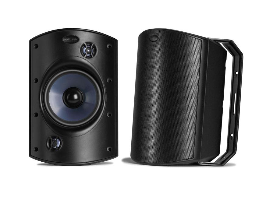 Polk Audio Atrium 8 All Weather Outdoor Loudspeakers - 8 Pack (Black)