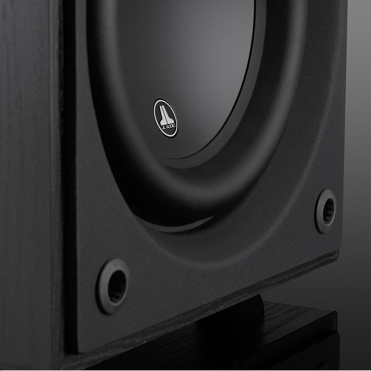 JL Audio Dominion d110 10" Powered Subwoofer - Each (Black Ash)