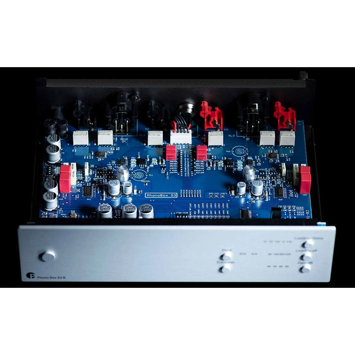 Pro-Ject Phono Box S3 B Balanced & Discrete MM/MC Phono Preamp (Silver)