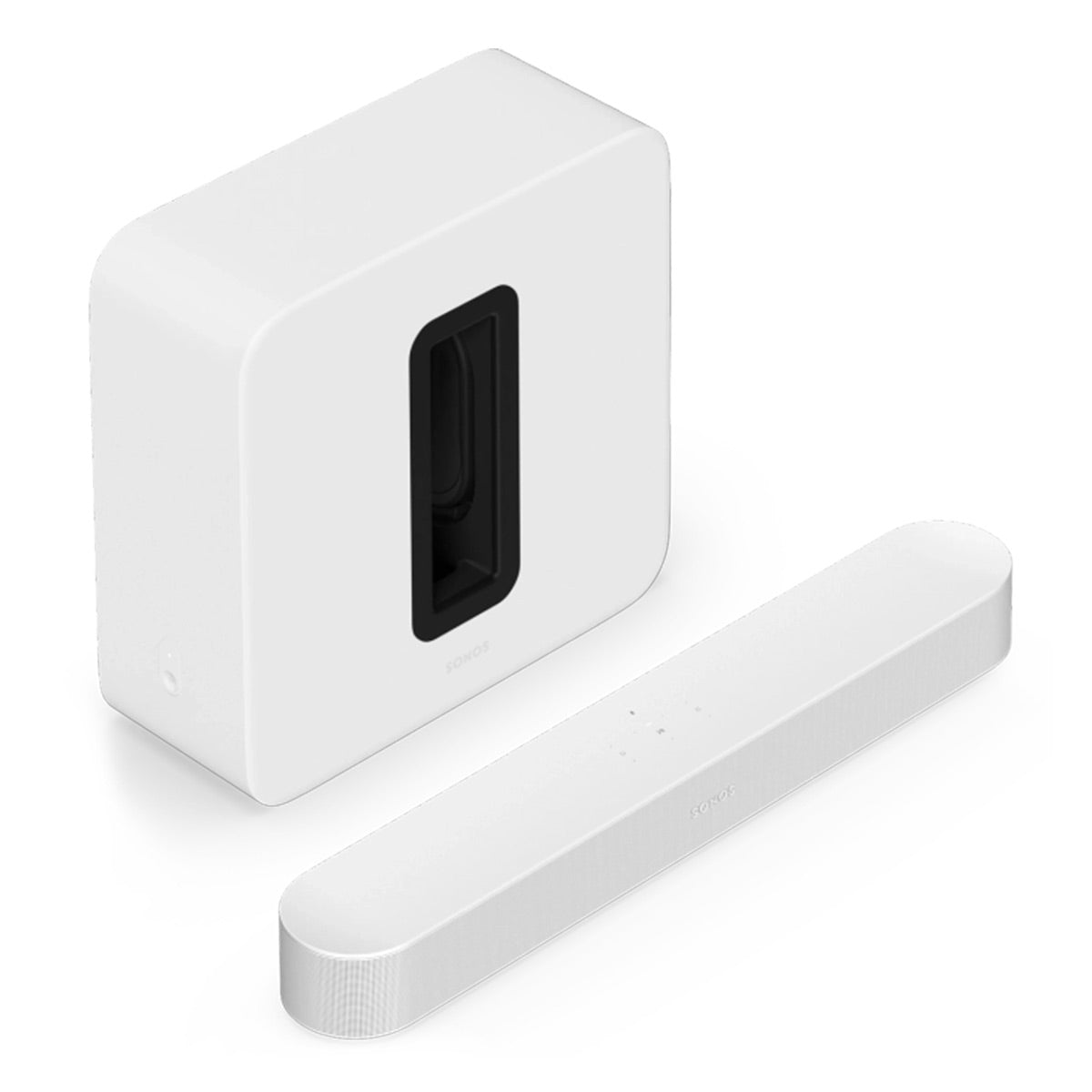 Sonos Premium Entertainment Set with Beam Soundbar (Gen 2) & Sub 4 Subwoofer (White)