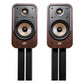 Polk Audio Signature Elite ES20 Bookshelf Speaker Cable Bundle (Walnut)