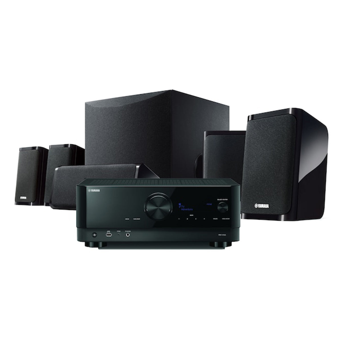 Yamaha YHT-5960U 5.1Ch Home Theater System Bundle with AudioQuest Sky 3m HDMI