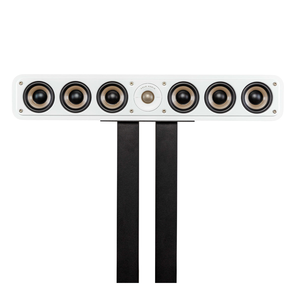 Polk Audio Signature Elite ES35 Center Channel Speaker Cable Bundle (White)