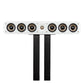 Polk Audio Signature Elite ES35 Center Channel Speaker Cable Bundle (White)
