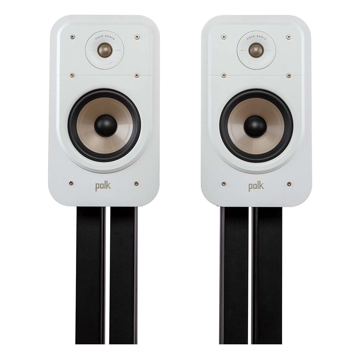 Polk Audio Signature Elite ES20 Bookshelf Speaker Cable Bundle (White)