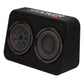 Kicker 6.75" 2-Ohm CompRT Loaded Subwoofer Box