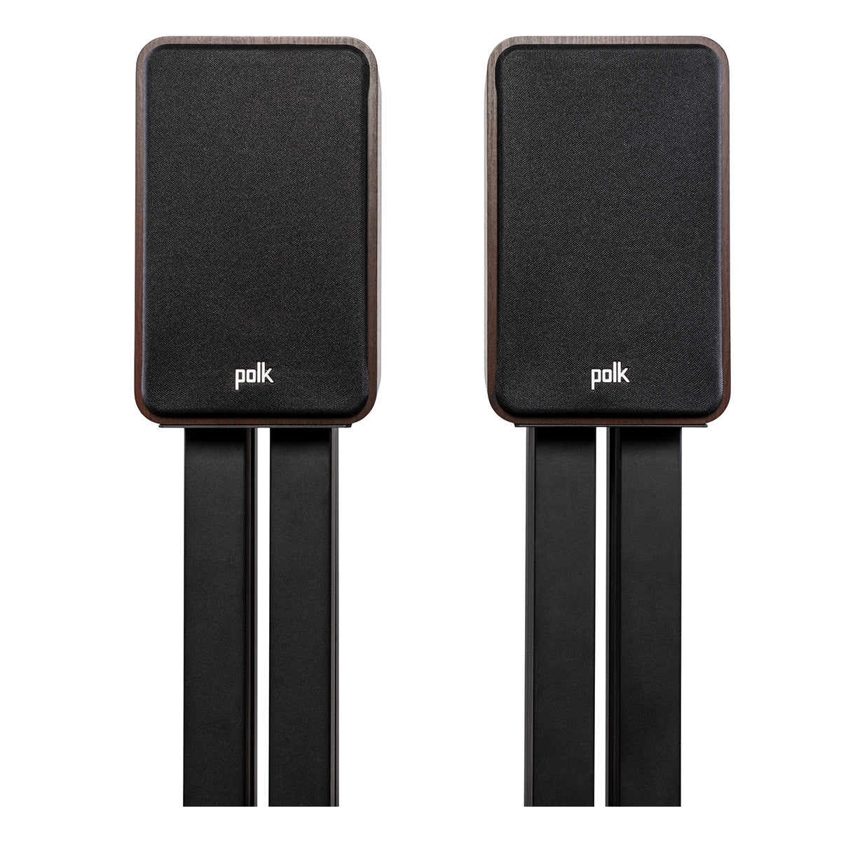 Polk Audio Signature Elite ES15 Compact Bookshelf Speakers - Pair (Walnut)