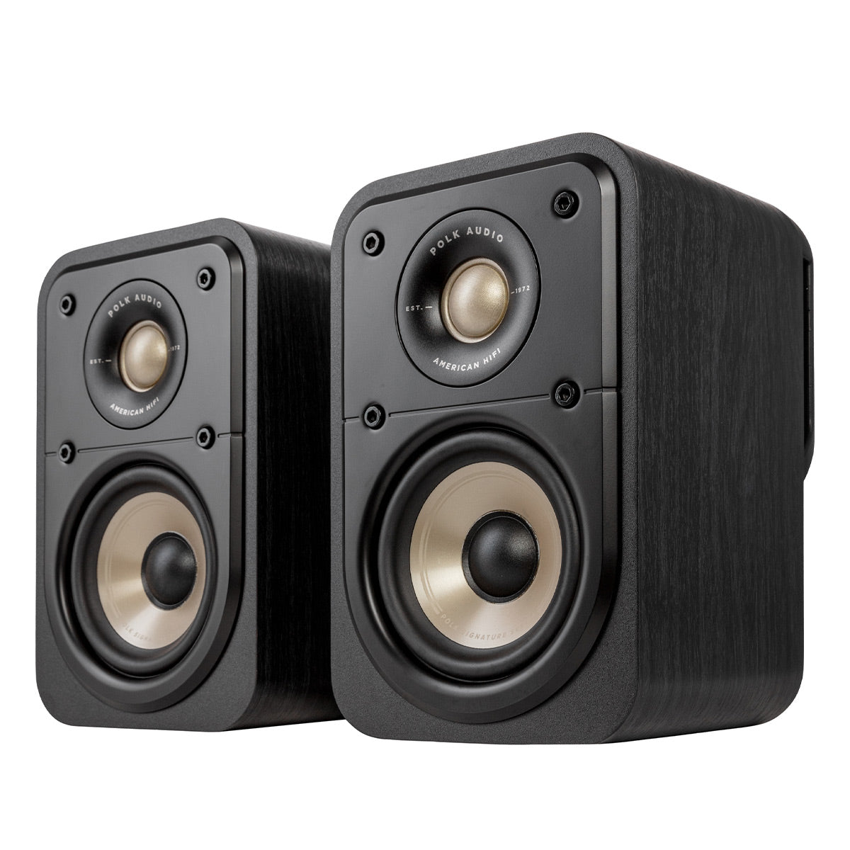 Polk Audio Signature Elite ES10 Surround Speaker Cable Bundle (Black)