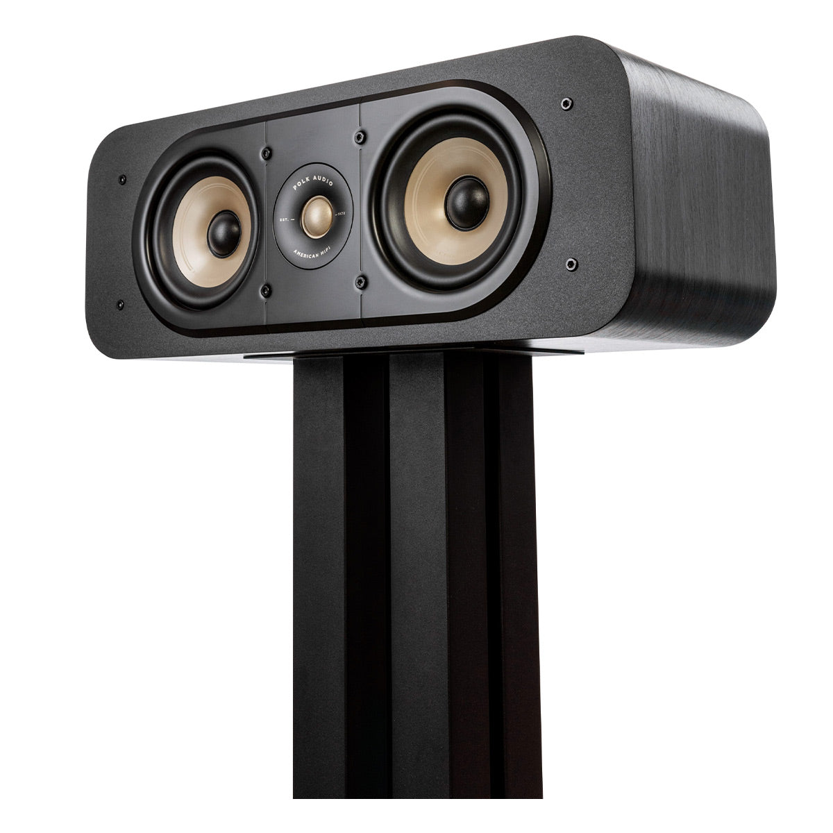 Polk Audio Signature Elite ES30 Center Channel Speaker Cable Bundle (Black)