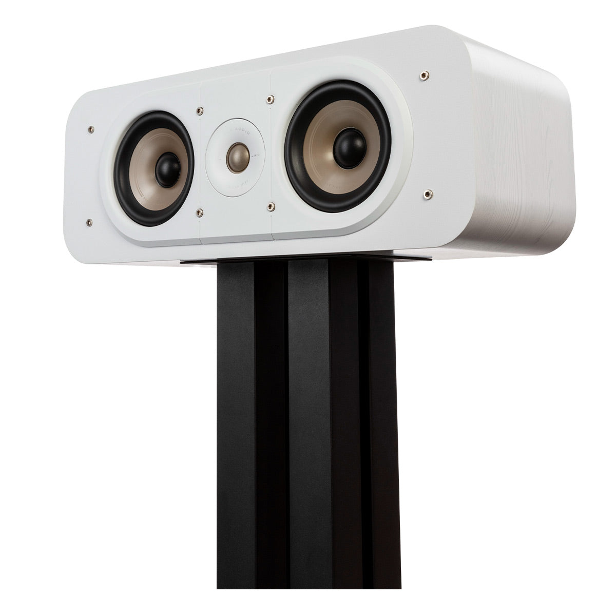 Polk Audio Signature Elite ES30 Center Channel Speaker Cable Bundle (White)