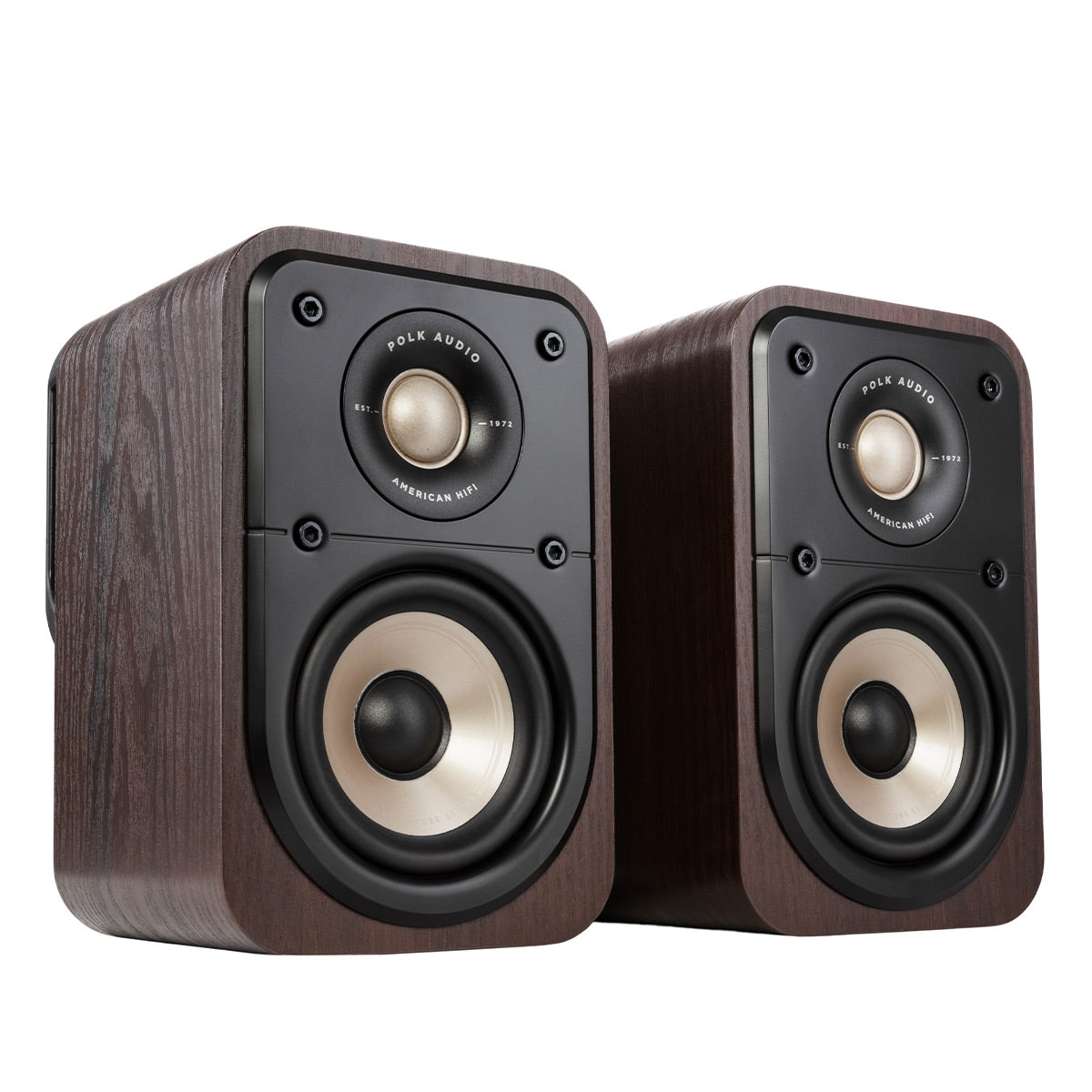 Polk Audio Signature Elite ES10 Surround Speaker Cable Bundle (Walnut)