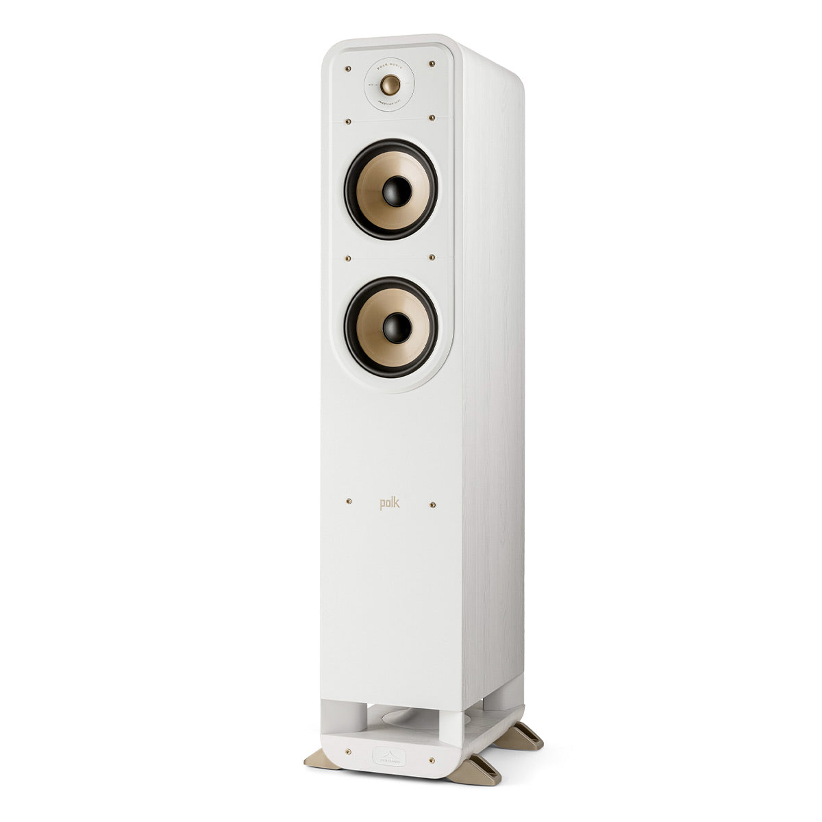 Polk Audio Signature Elite ES55 Floorstanding Speaker Cable Bundle (White)