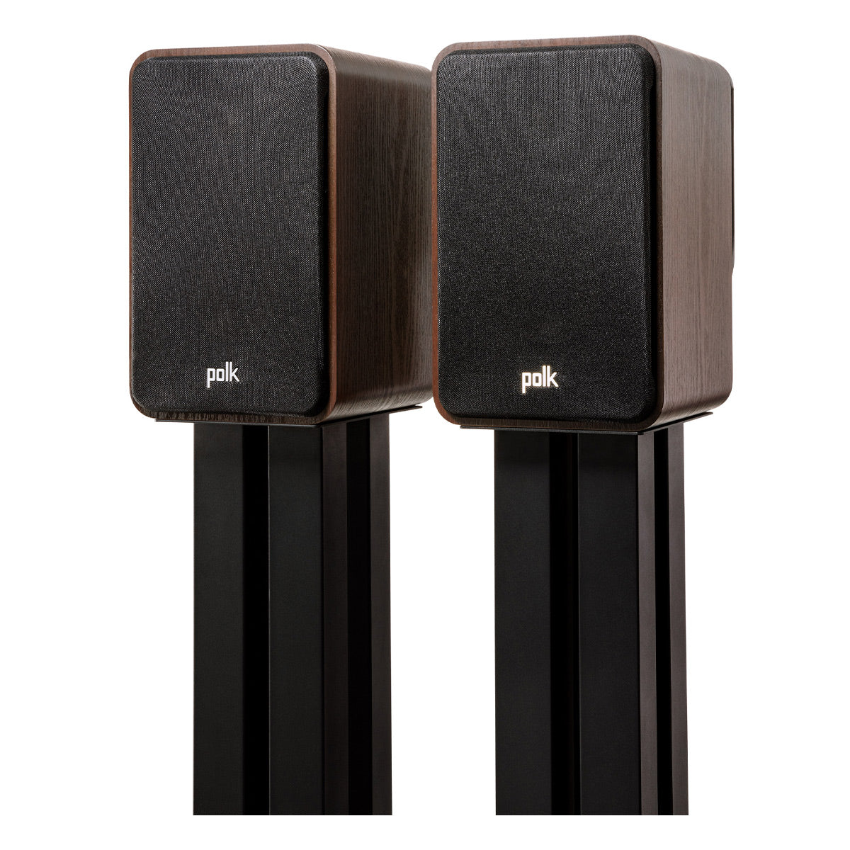 Polk Audio Signature Elite ES15 Compact Bookshelf Speakers - Pair (Walnut)