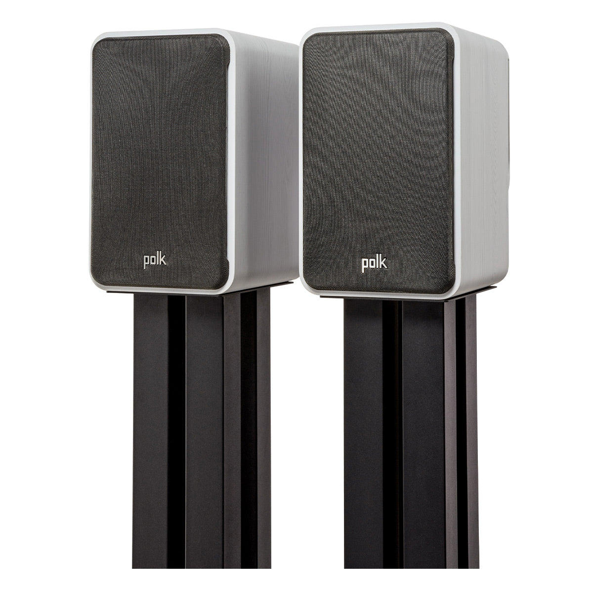 Polk Audio Signature Elite ES15 Compact Bookshelf Speakers - Pair (White)