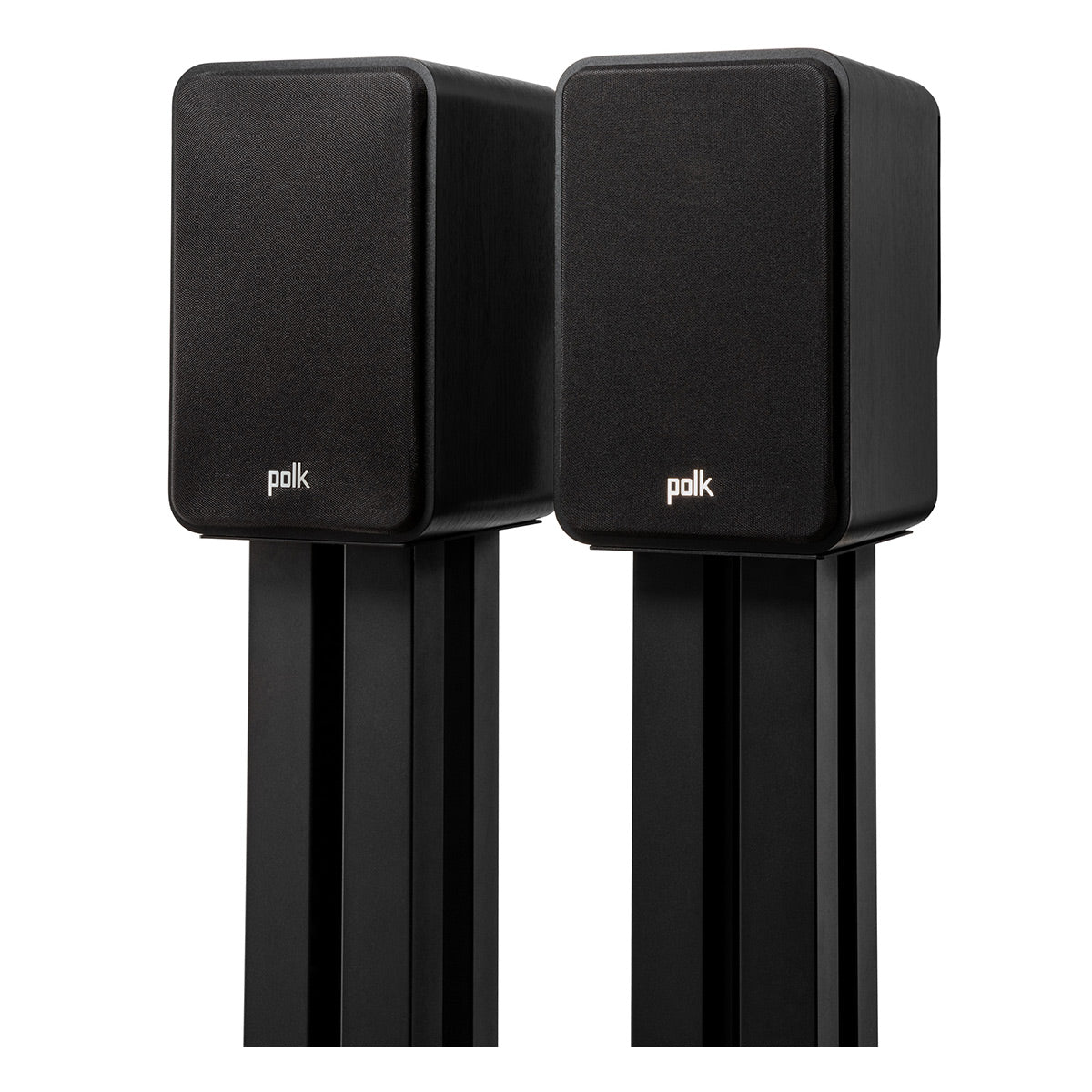 Polk Audio Signature Elite ES15 Compact Bookshelf Speakers - Pair (Black)