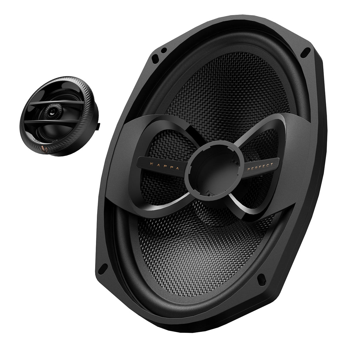 Infinity Kappa Perfect 900X Premium 6" x 9" Two-Way Speakers for Motorcycles
