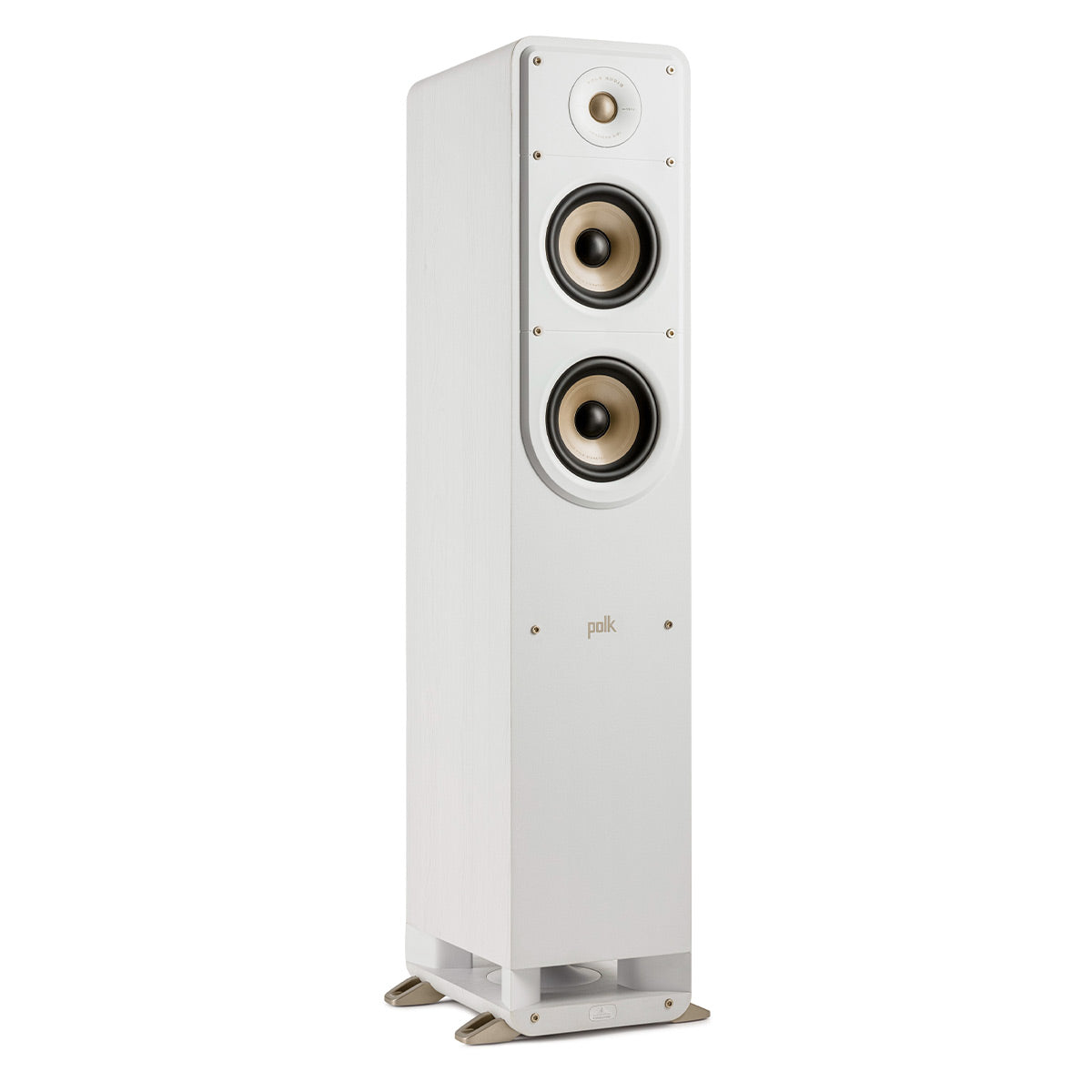 Polk Audio Signature Elite ES50 Floorstanding Speaker Cable Bundle (White)
