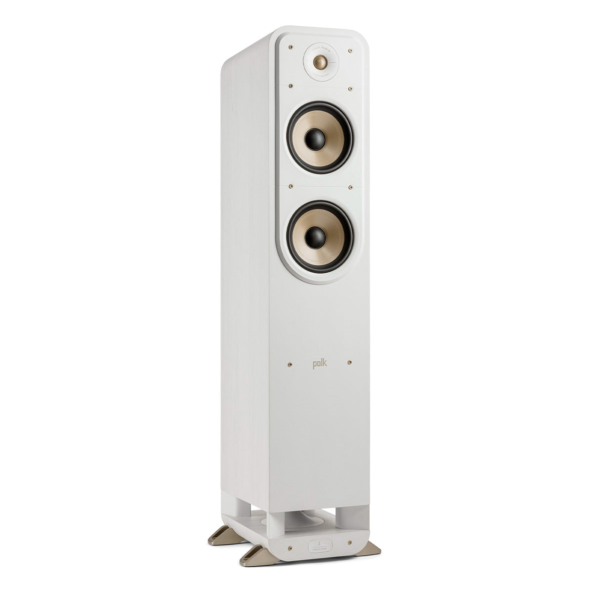 Polk Audio Signature Elite ES55 Floorstanding Speaker Cable Bundle (White)