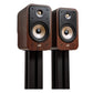 Polk Audio Signature Elite ES20 Bookshelf Speaker Cable Bundle (Walnut)