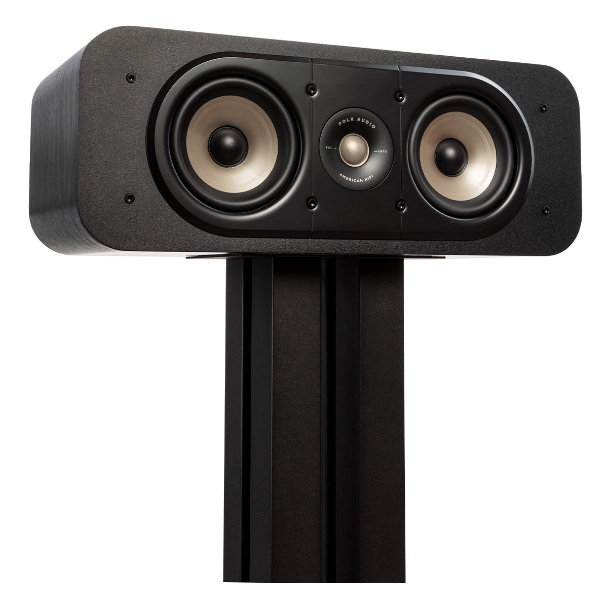 Polk Audio Signature Elite ES30 Center Channel Speaker Cable Bundle (Black)