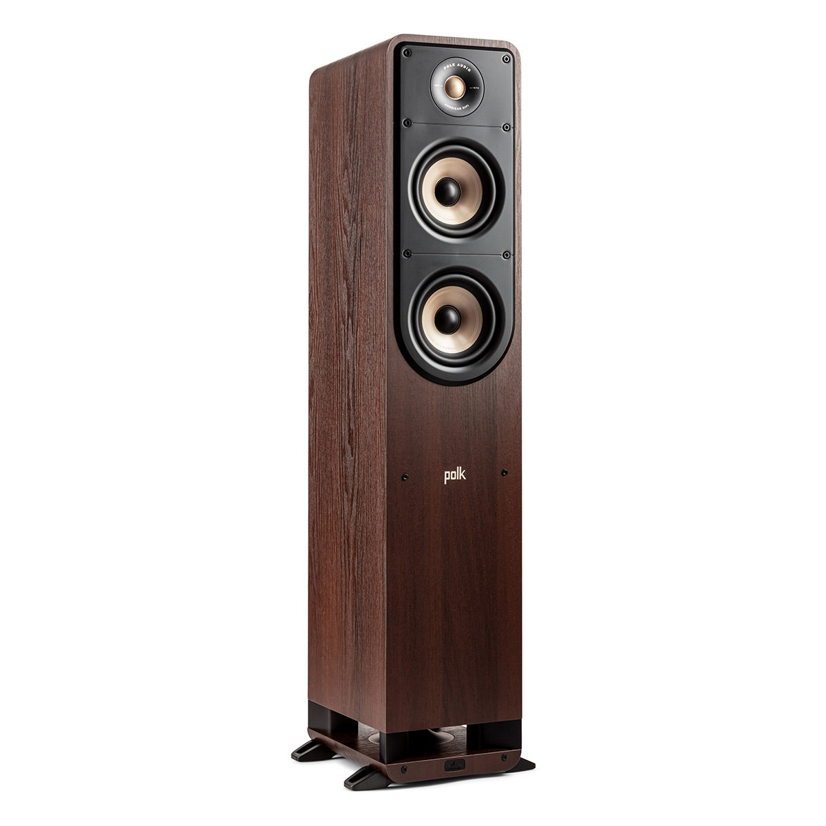 Polk Audio Signature Elite ES50 Floorstanding Speaker Cable Bundle (Walnut)