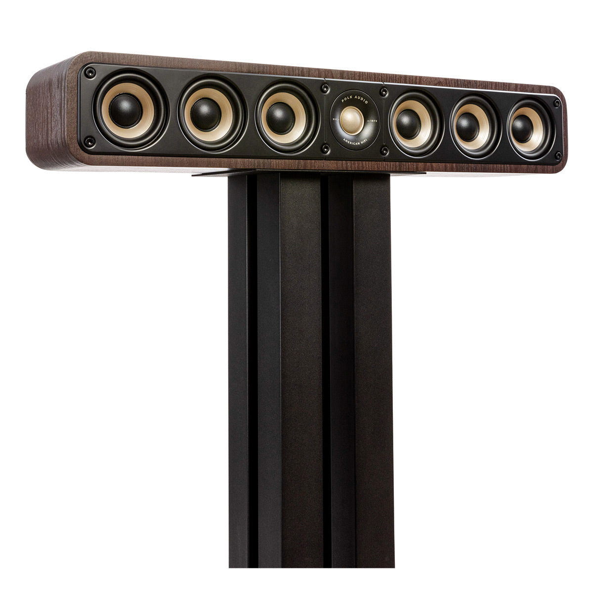 Polk Audio Signature Elite ES35 Center Channel Speaker Cable Bundle (Walnut)