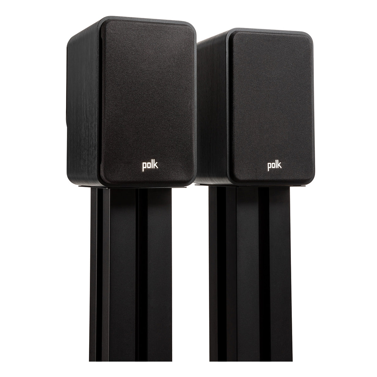 Polk Audio Signature Elite ES15 Compact Bookshelf Speakers - Pair (Black)