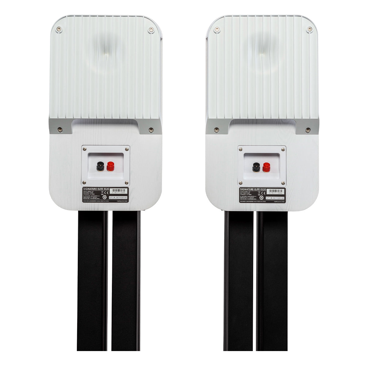 Polk Audio Signature Elite ES20 Bookshelf Speaker Cable Bundle (White)