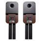 Polk Audio Signature Elite ES20 Bookshelf Speaker Cable Bundle (Walnut)