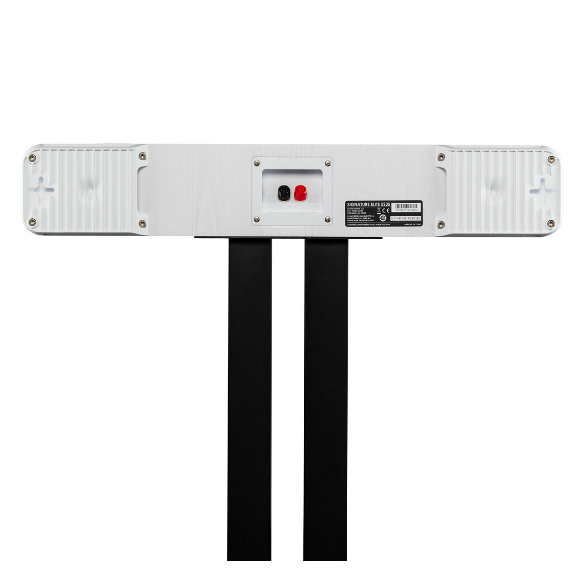 Polk Audio Signature Elite ES35 Center Channel Speaker Cable Bundle (White)